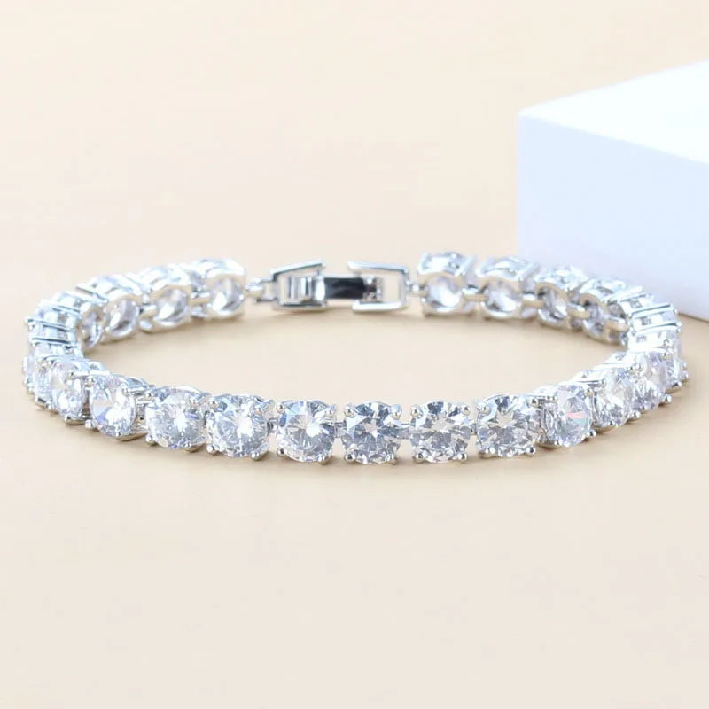Pulsera de Plata 925 con Circonia
