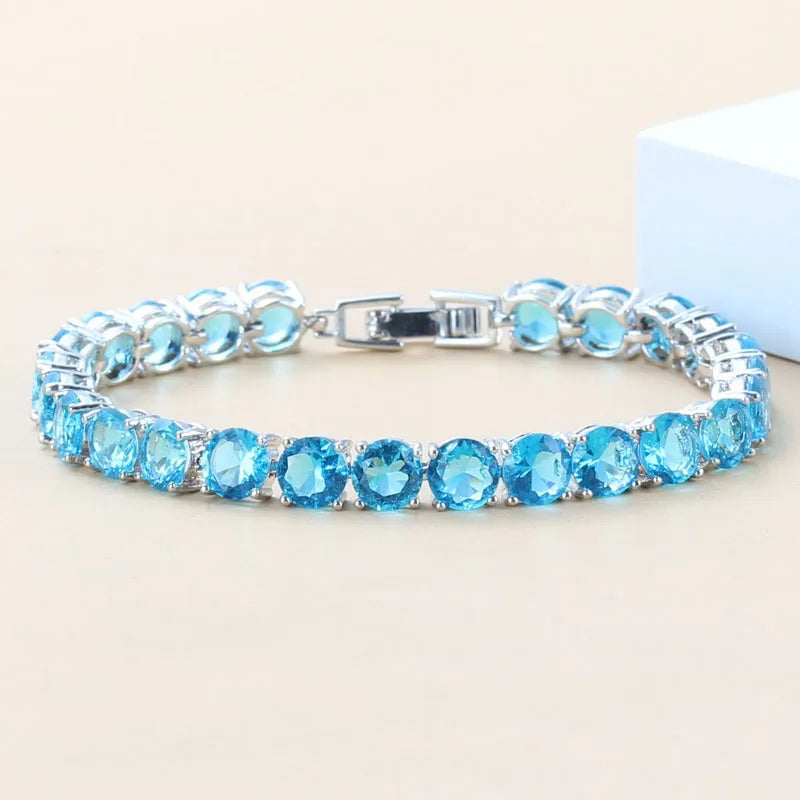 Pulsera de Plata 925 con Circonia
