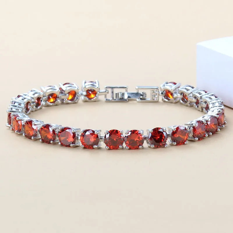 Pulsera de Plata 925 con Circonia