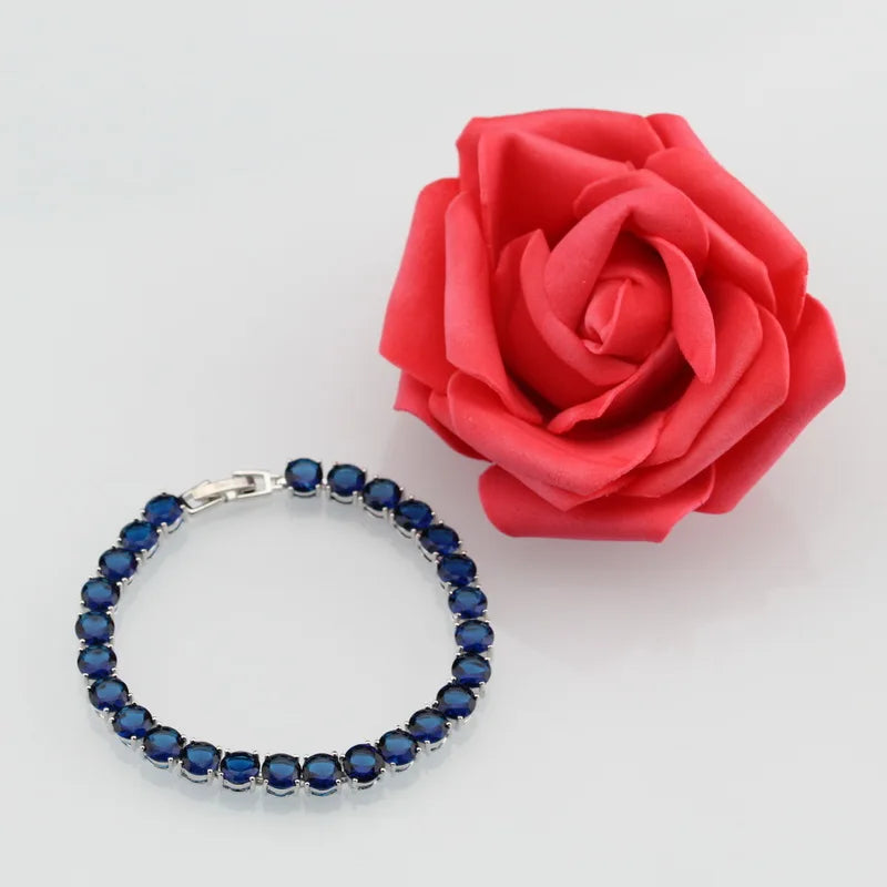 Pulsera de Plata 925 con Circonia