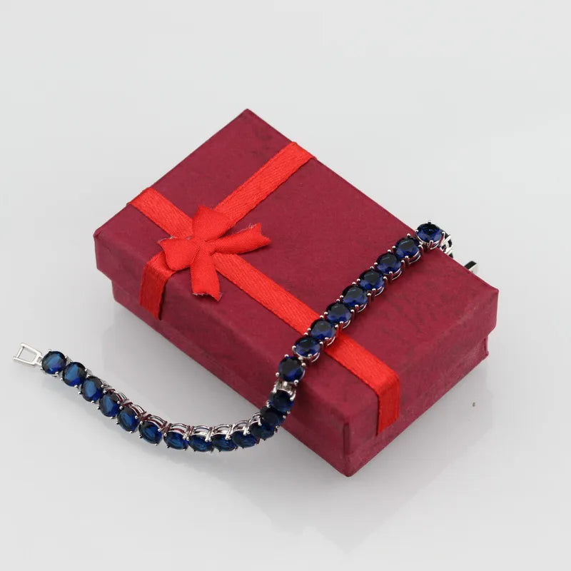 Pulsera de Plata 925 con Circonia