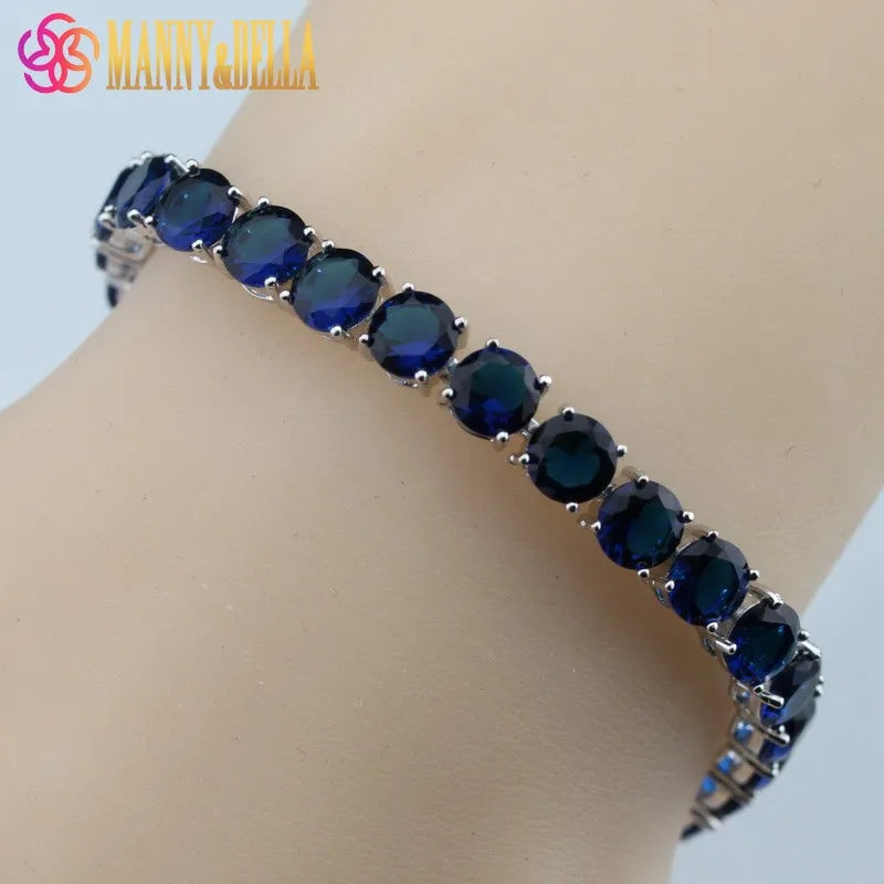 Pulsera de Plata 925 con Circonia