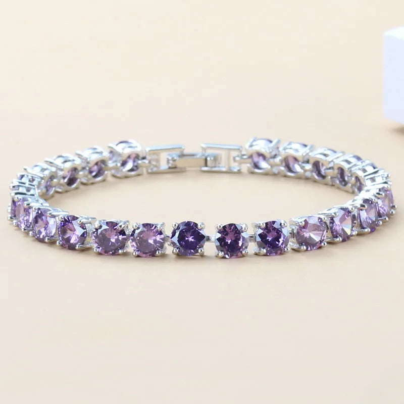 Pulsera de Plata 925 con Circonia