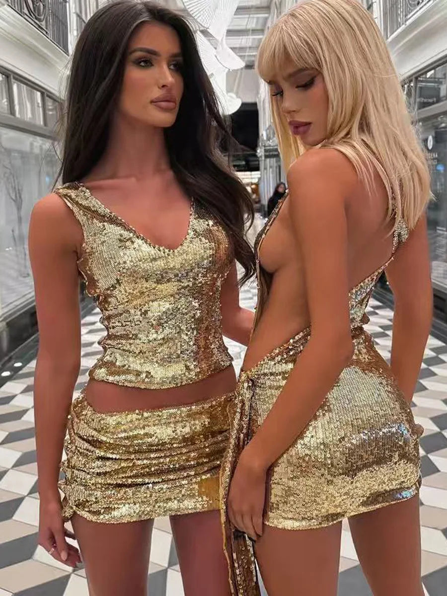 Vestido Corto de Un Hombro