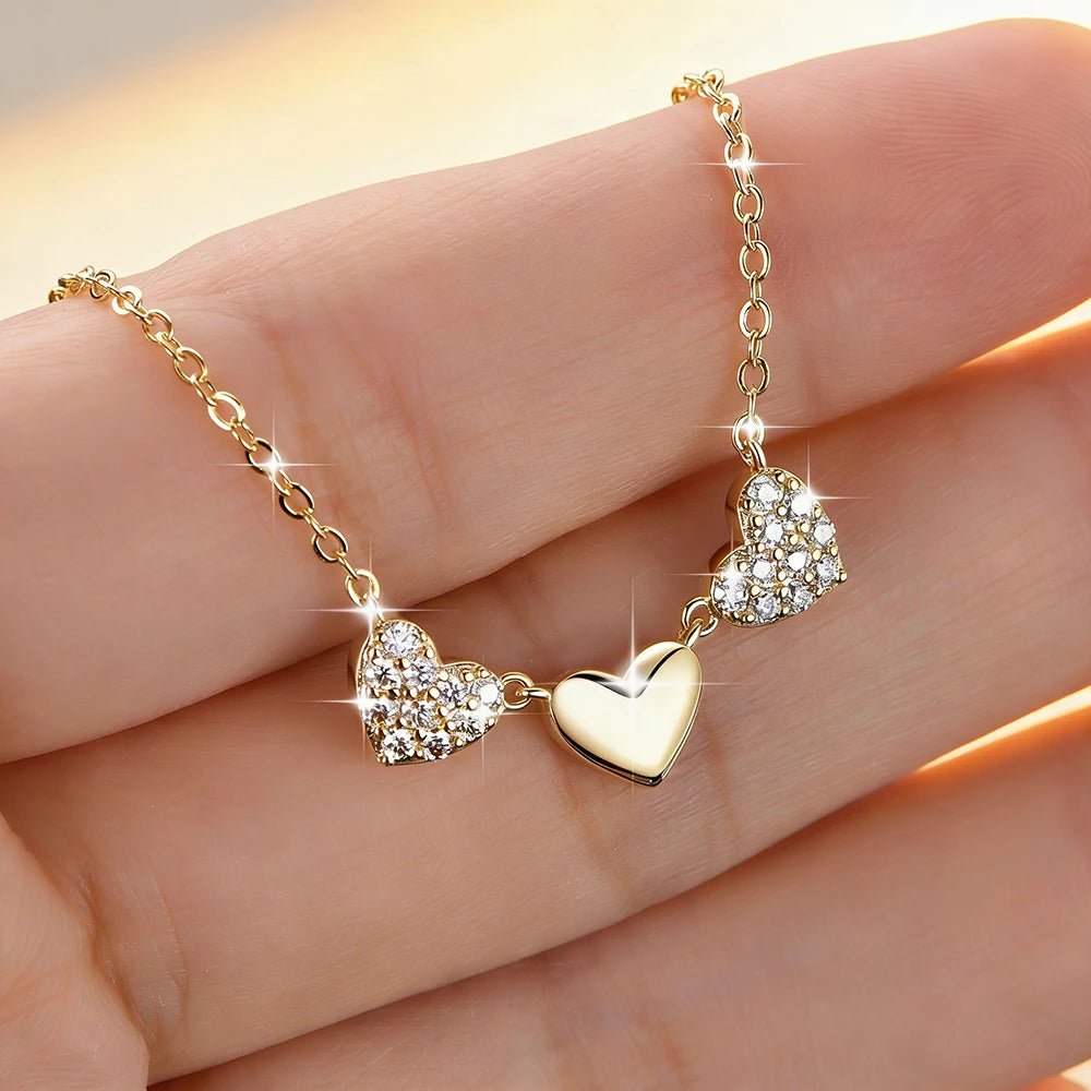 Collar con Moissanita