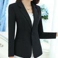 Blazer de Oficina de Manga Larga