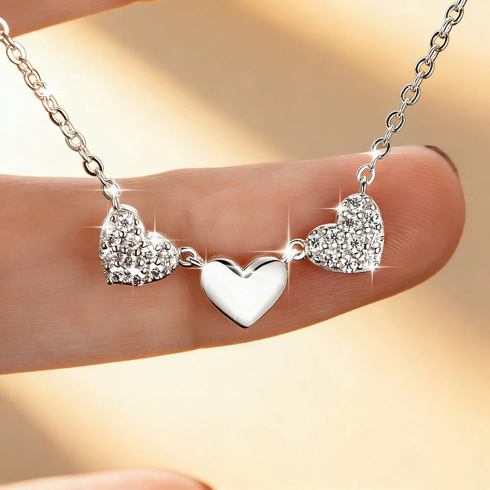 Collar con Moissanita