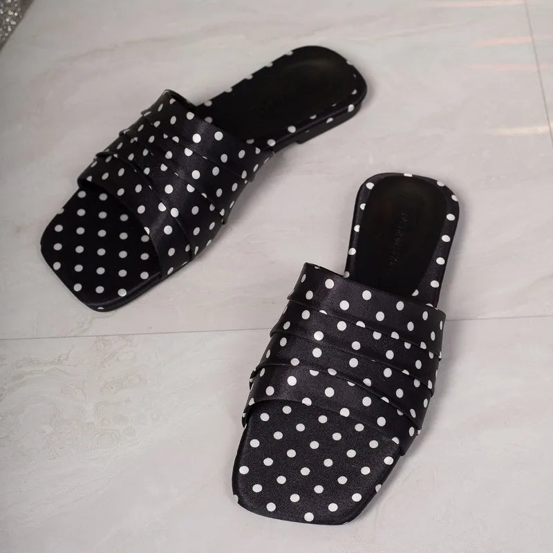 Sandalias Slide Negro